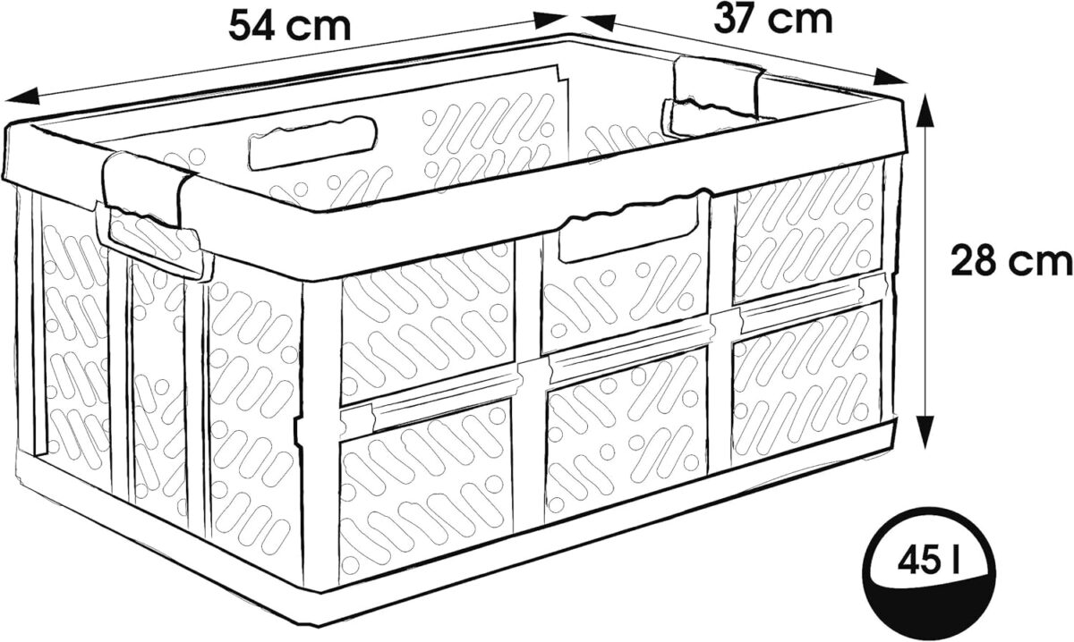 Caisse de rangement pliante pour professionnel "ben" – Image 6