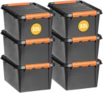 Caisse de rangement PRO 31, 32 litres, noir – Image 3
