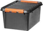 Caisse de rangement PRO 31, 32 litres, noir