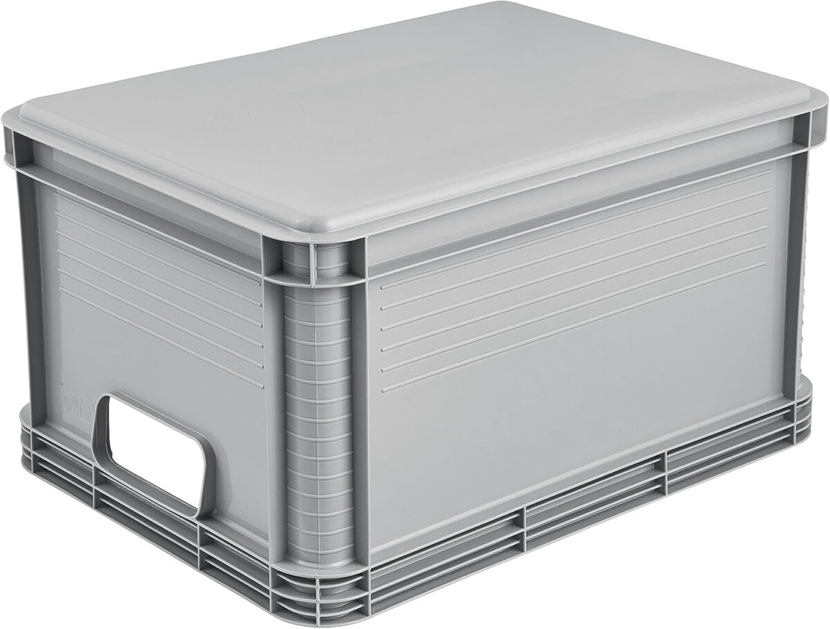 Caisse de rangement "robert", 20 litres, nordic-grey – Image 3