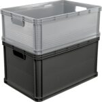 Caisse de rangement "robert", 45 litres, nordic-grey – Image 4