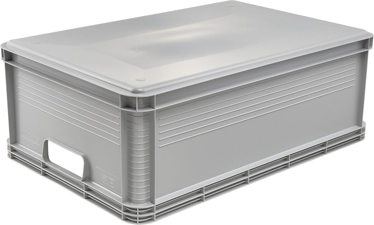 Caisse de rangement "robert", 45 litres, nordic-grey – Image 3