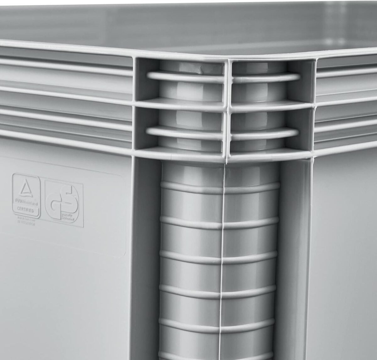 Caisse de rangement "robert", 64 litres, nordic-grey – Image 4