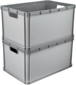 Caisse de rangement "robert", 64 litres, nordic-grey – Image 3