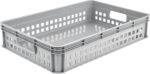 Corbeille de rangement "robert", nordic-grey