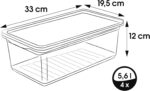 Kit de Caisses de rangement "bea", 4x 5,6 litres, PP – Image 2