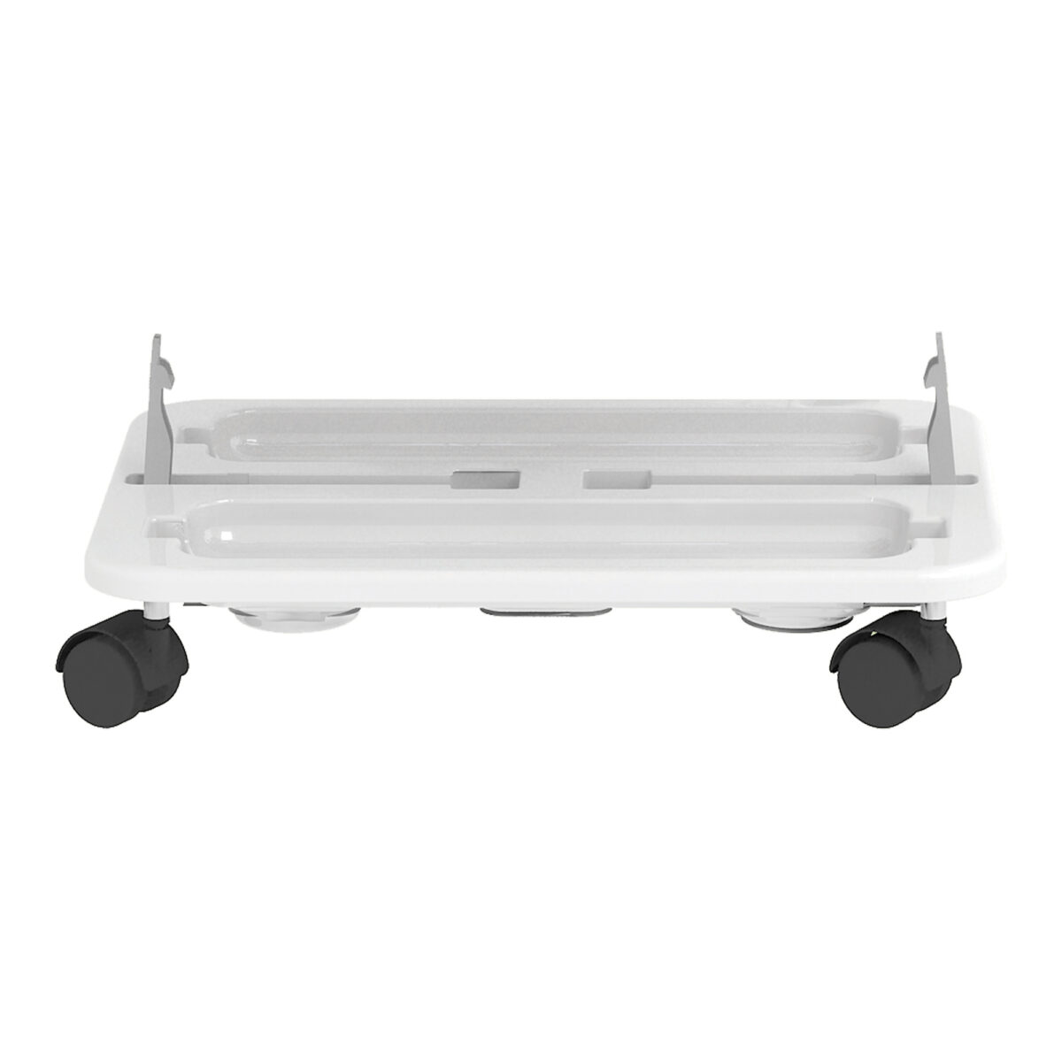 Plateau de transport à roulettes Stack 'N' Go,blanc – Image 4