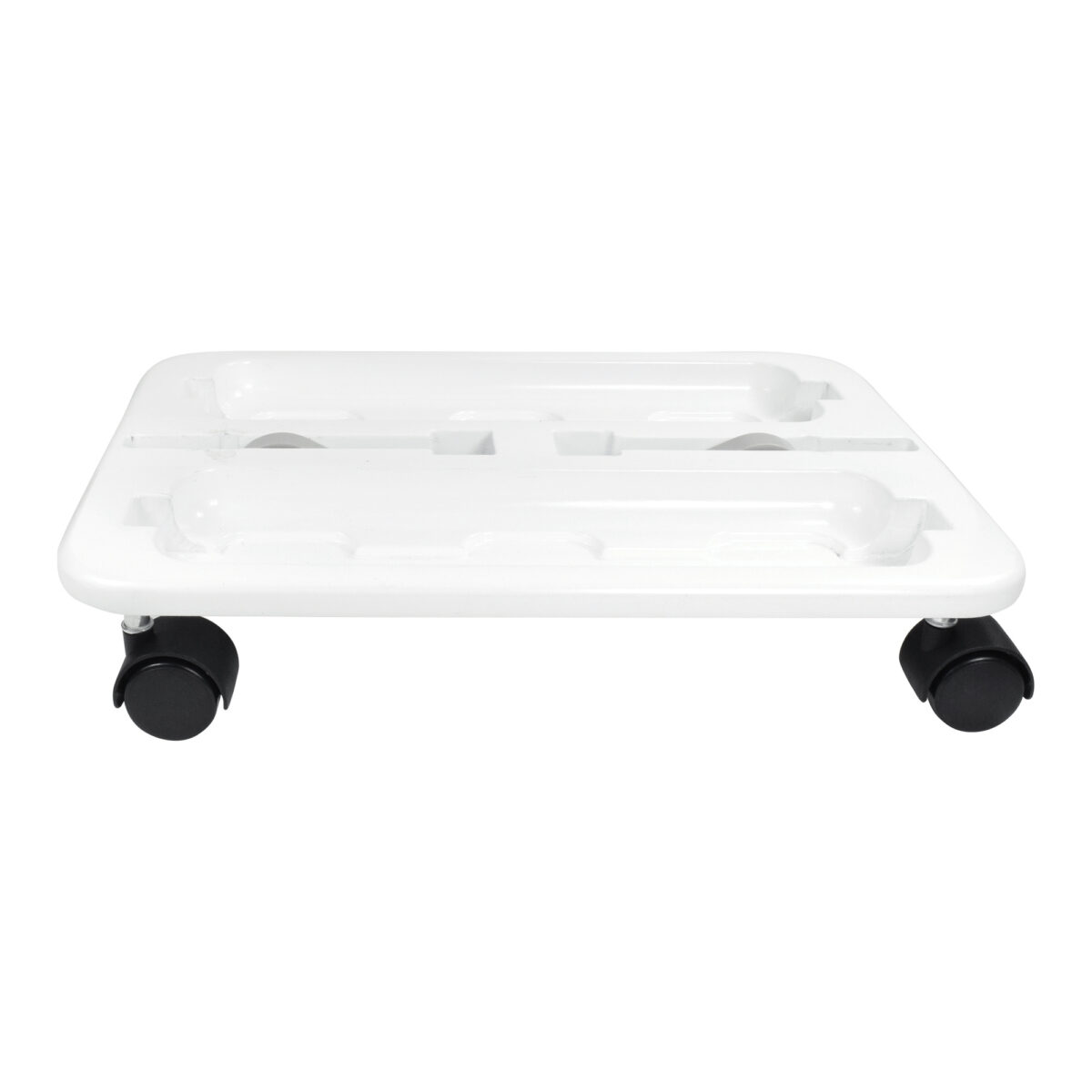 Plateau de transport à roulettes Stack 'N' Go,blanc – Image 3