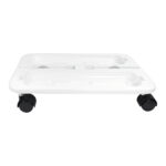 Plateau de transport à roulettes Stack 'N' Go,blanc – Image 3