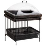 Support de buffet, 490 x 385 x 480 mm, noir – Image 2