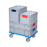 Chariot de transport ProfiPlus EuroRoll OS 600, rouge – Image 2